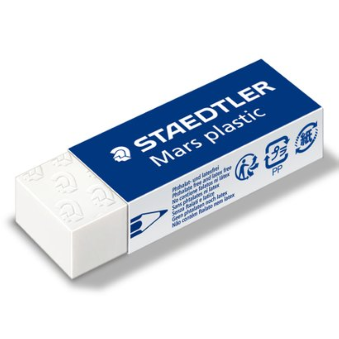 Staedtler Mars Plast Draf. eraser Bx=20p ST-526-050AJ